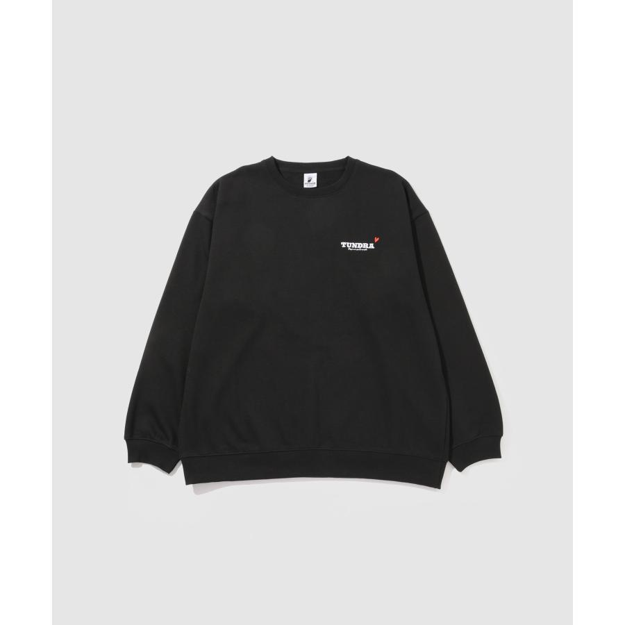 裏起毛 トレーナー メンズ 暖かい スウェット 髭 おじさん サガラ刺繍