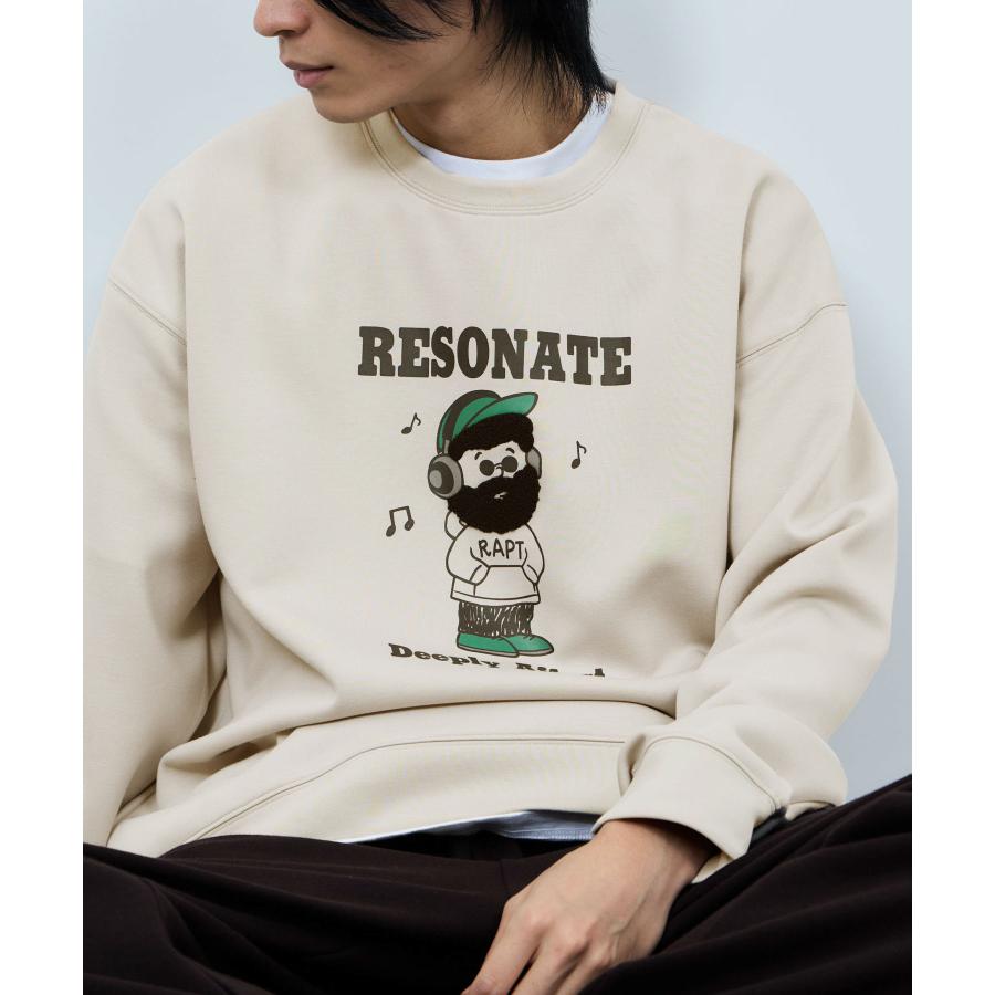 トレーナー メンズ スウェット ダンボールニット素材 大きめ ゆったり