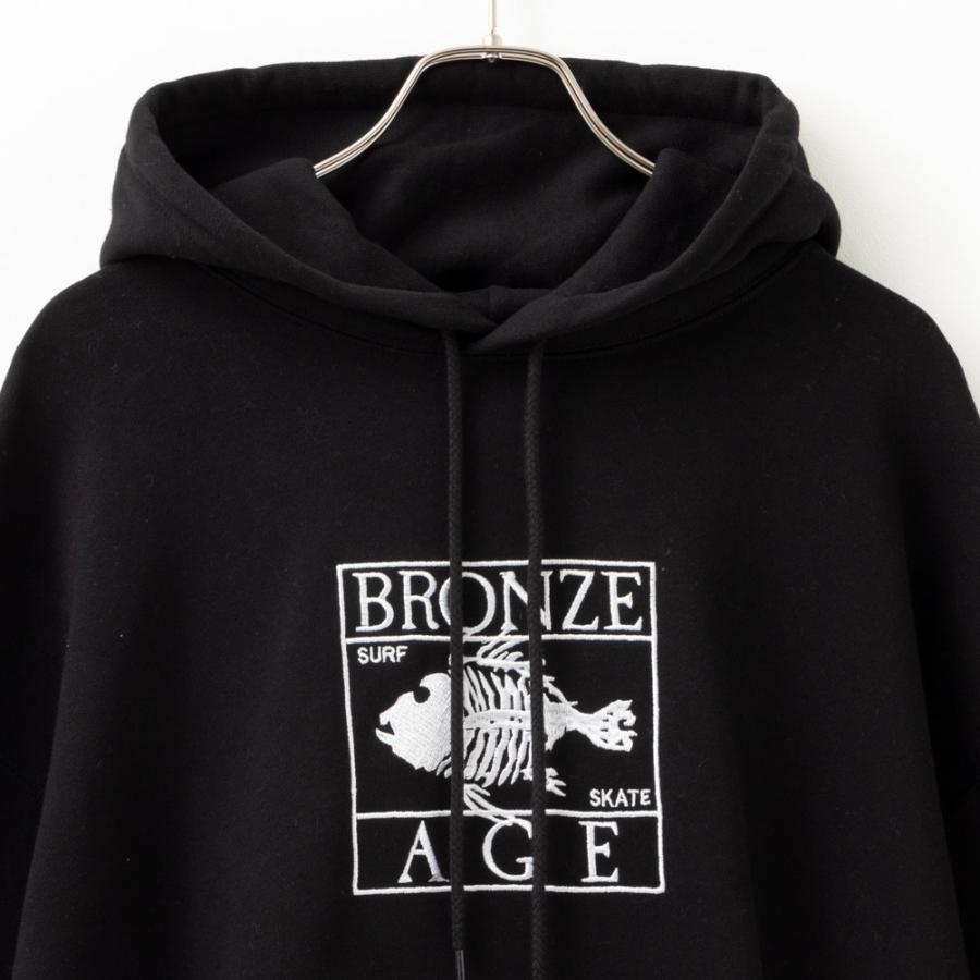 BRONZE AGE（ブロンズエイジ） 裏起毛 パーカー メンズ ビッグ
