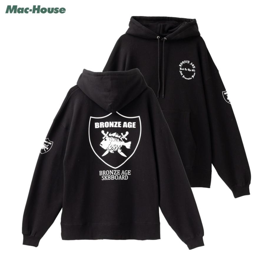 BRONZE AGE（ブロンズエイジ） 裏起毛 パーカー メンズ ビッグ