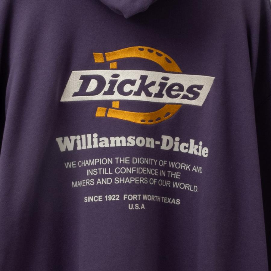 Dickies ディッキーズ 別注バックプリント裏毛グラフィックプルオーバーパーカー 裏毛 パーカー メンズ プルオーバー スウェット トップス｜machouse｜21