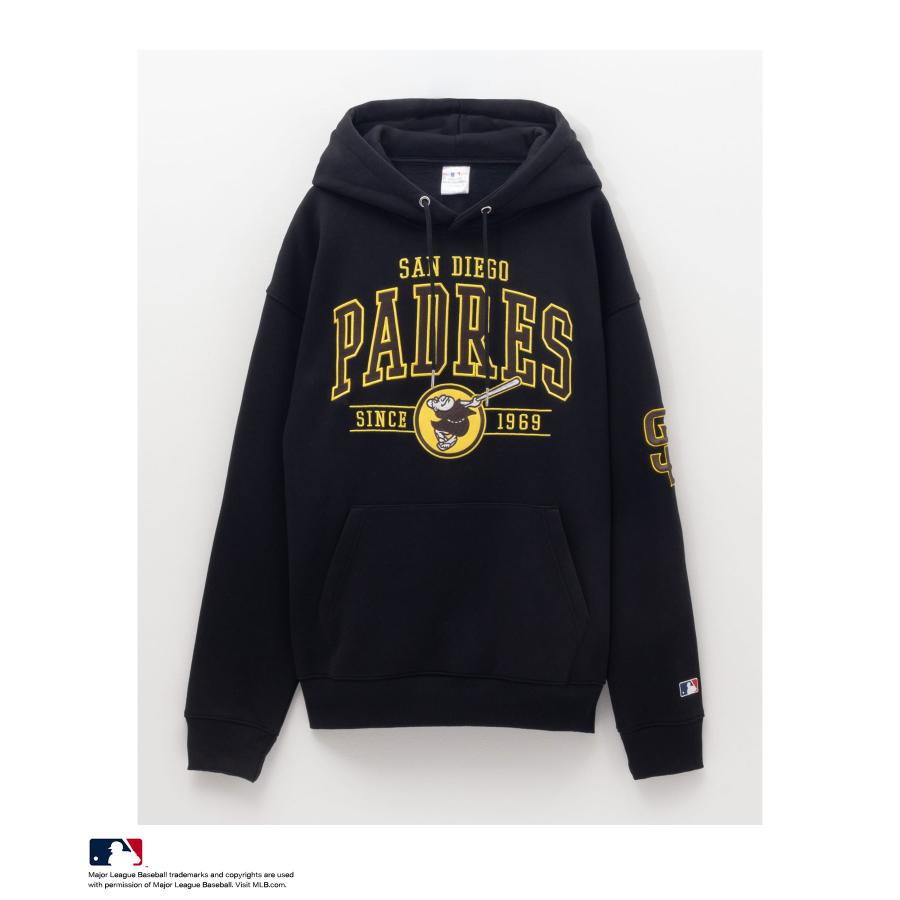 MLB メジャーリーグベースボール 裏起毛 パーカー メンズ 綿混 ユニ
