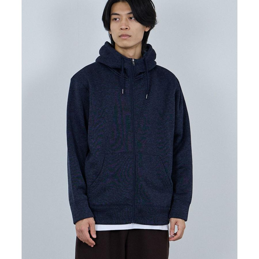 NAVY パーカー メンズ スウェット ニットフリース 裏ボア 暖かい