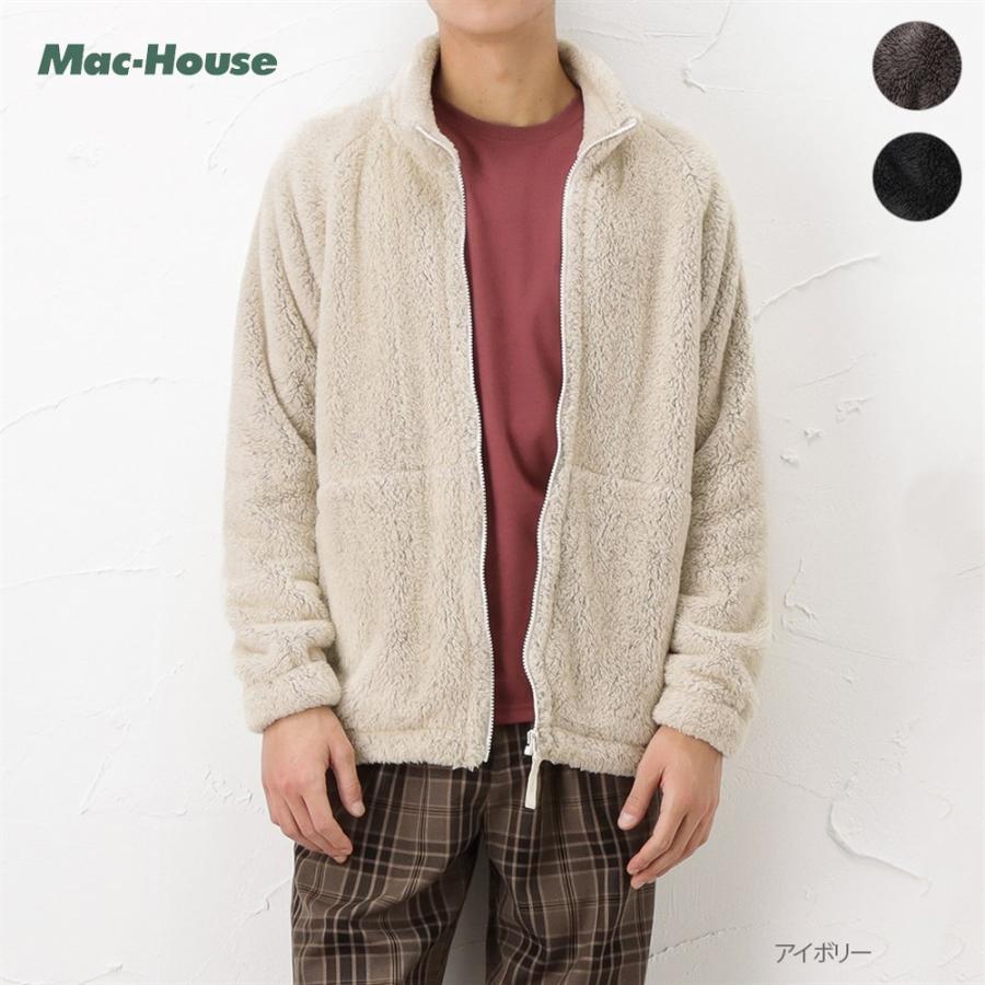 スタンドジャケット ボアジャケット メンズ もこもこ ボア Mac House マックハウス 通販 Paypayモール