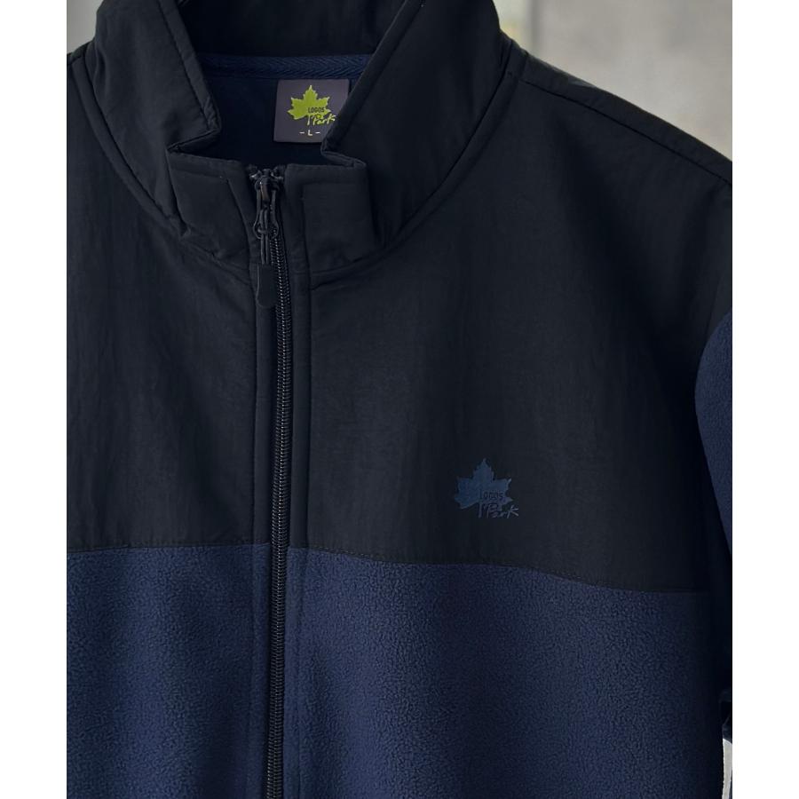 LOGOS PARK ロゴス パーク フリースジャケット メンズ スタンド