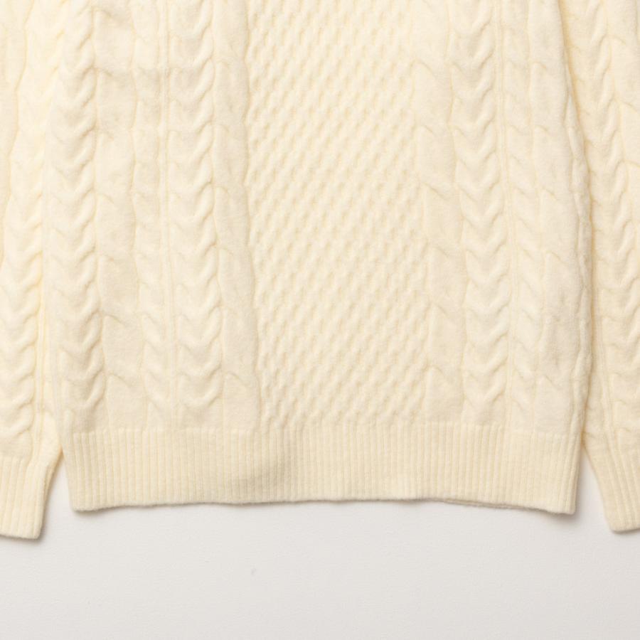 DAIRIKU◇Tite Border Knit Pullover/M/ナイロン/PNK/総柄/23AW K-1