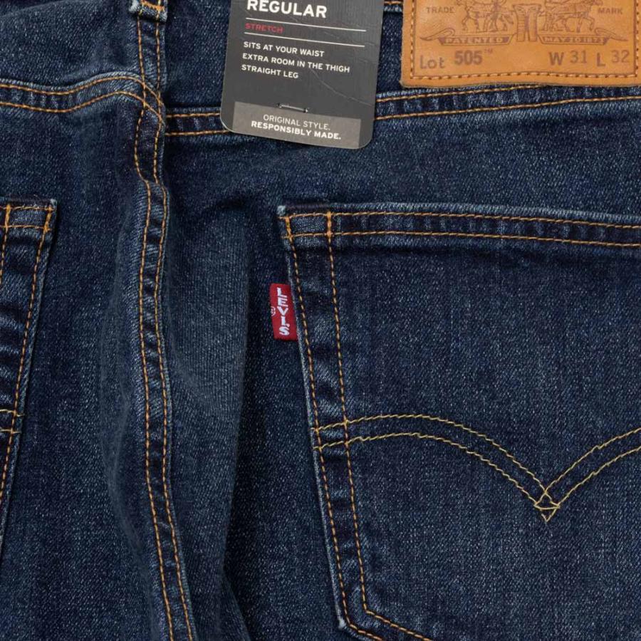 Levi's リーバイス デニムパンツ 505 メンズ ストレッチ ジーンズ ジーパン ボトムス｜machouse｜09