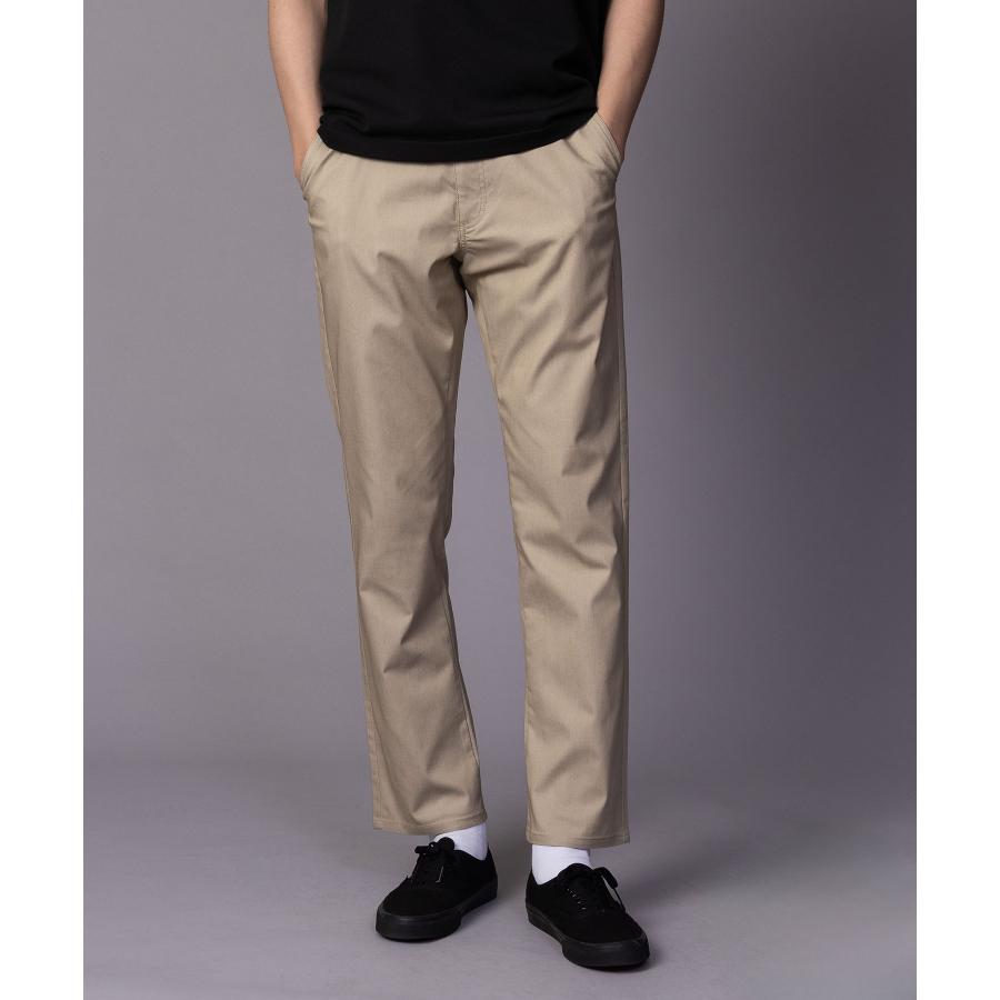 NAVY ストレートパンツ メンズ 抗菌 防臭 冷感 ドライ 軽量 ストレッチ