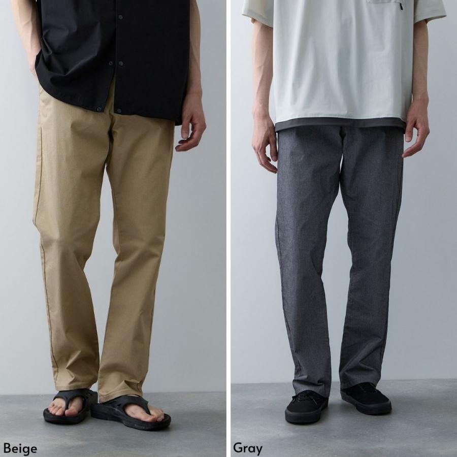 ストレートパンツ メンズ 冷感 抗菌 防臭 速乾 ドライ ストレッチ ひんやり 涼しい ポケット ボトムス 爆買 | NAVY（ファッション） | 07