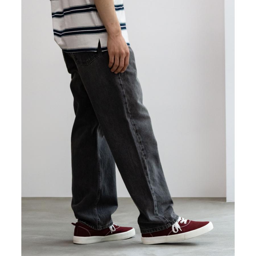 Levi’s / ストレートパンツ/--/コットン/BLK/無地 Levi's（リーバイス） ストレートパンツ メンズ 綿100％ コットン