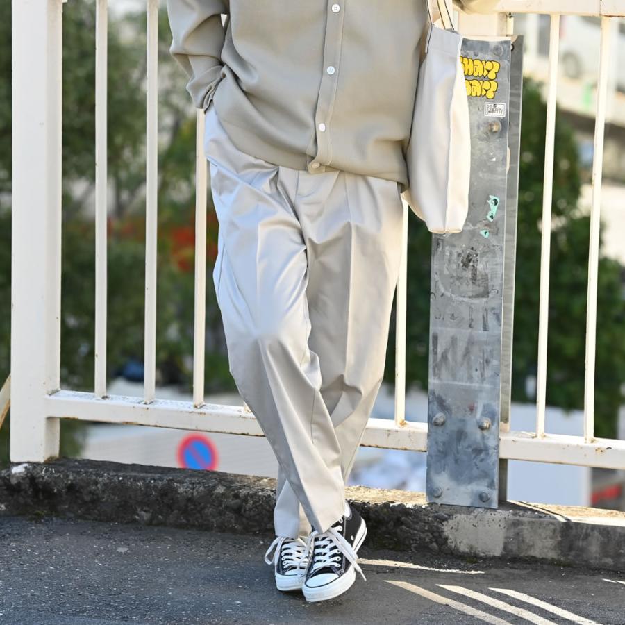 ワイドパンツ メンズ ウエストゴム 紐 ウエストリブ 無地 ポケット 動きやすい テーパード イージーパンツ ボトムス Mac House マックハウス 通販 Yahoo ショッピング