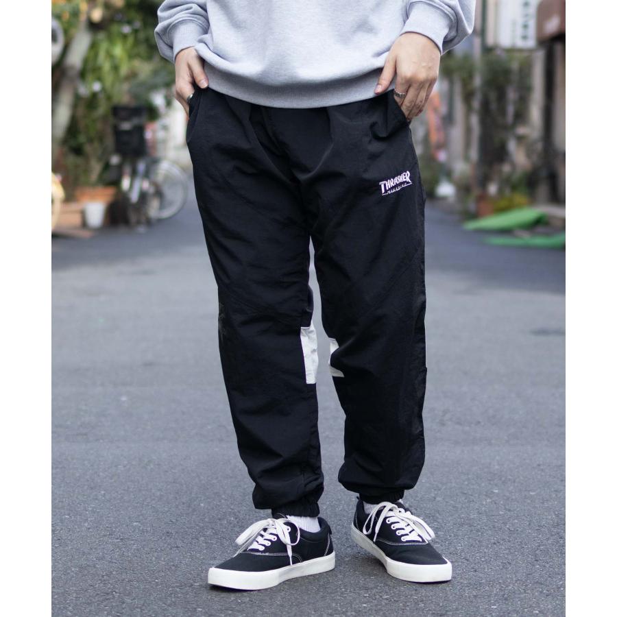 THRASHER（スラッシャー） イージーパンツ メンズ 裏メッシュ ウエスト