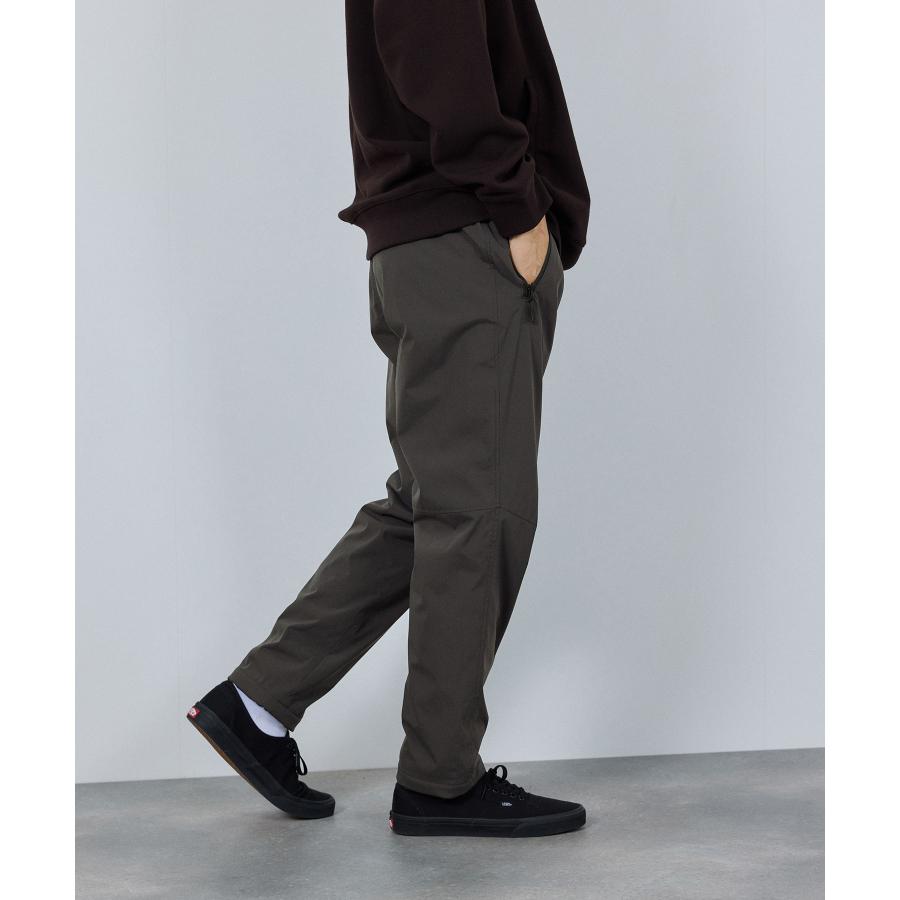 NAVY イージーパンツ メンズ 裏シャギー 撥水 防風 透湿 ストレッチ
