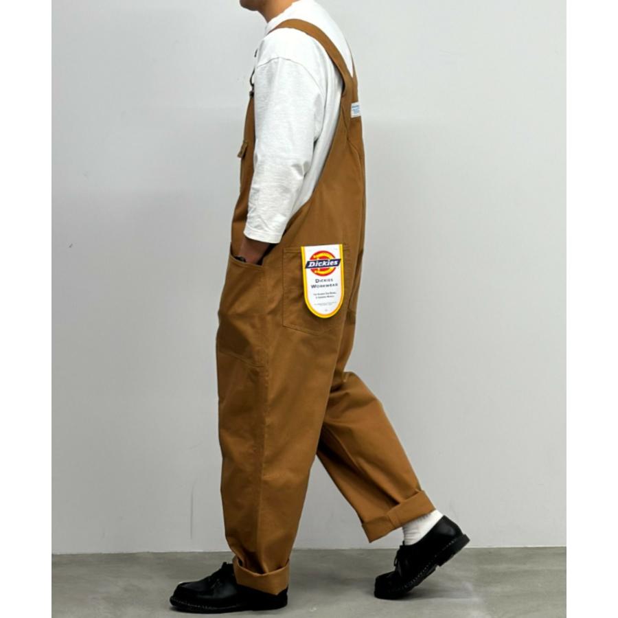 Dickies ディッキーズ オーバーオール メンズ 綿100% サロペット オールインワン ボトムス｜machouse｜24