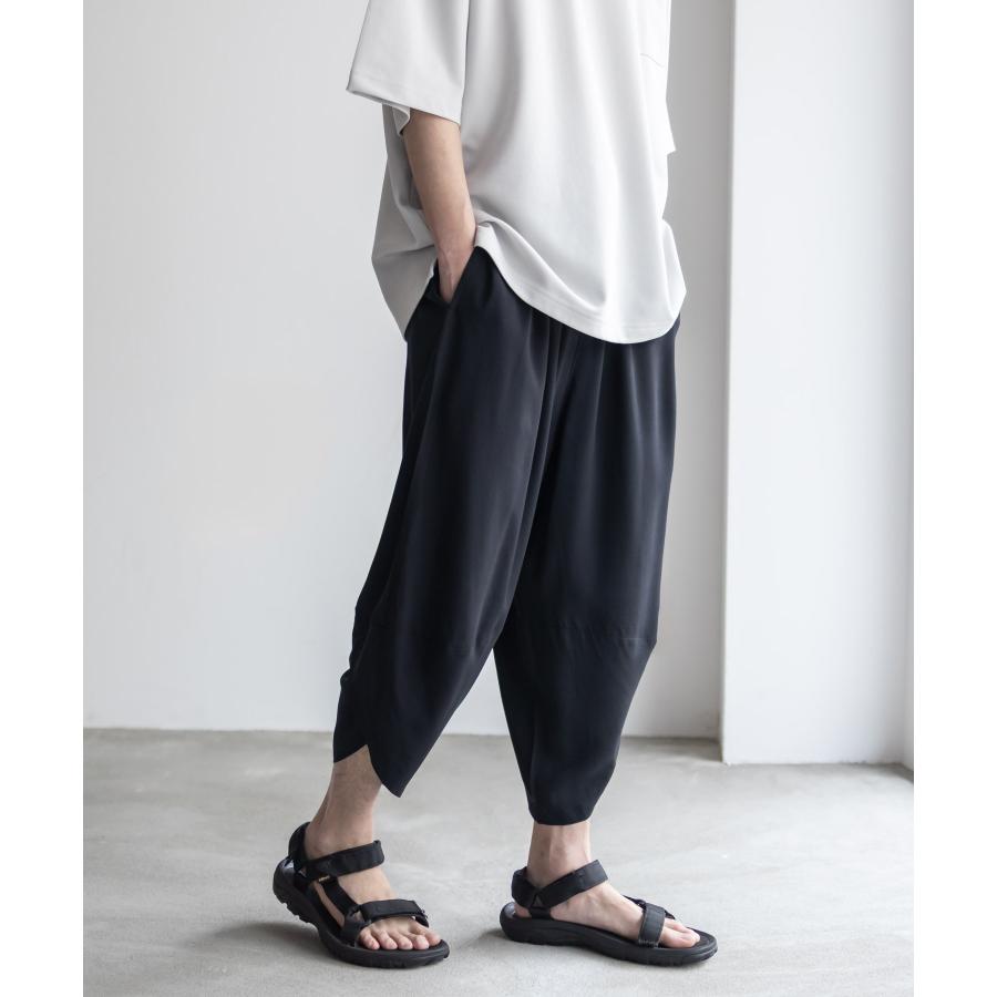 NAVY（ファッション） バルーンパンツ メンズ レーヨン 接触冷感
