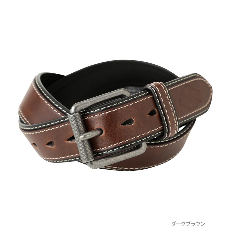 Dickies（ディッキーズ） ベルト メンズ 合皮 バックル ロゴ 爆買