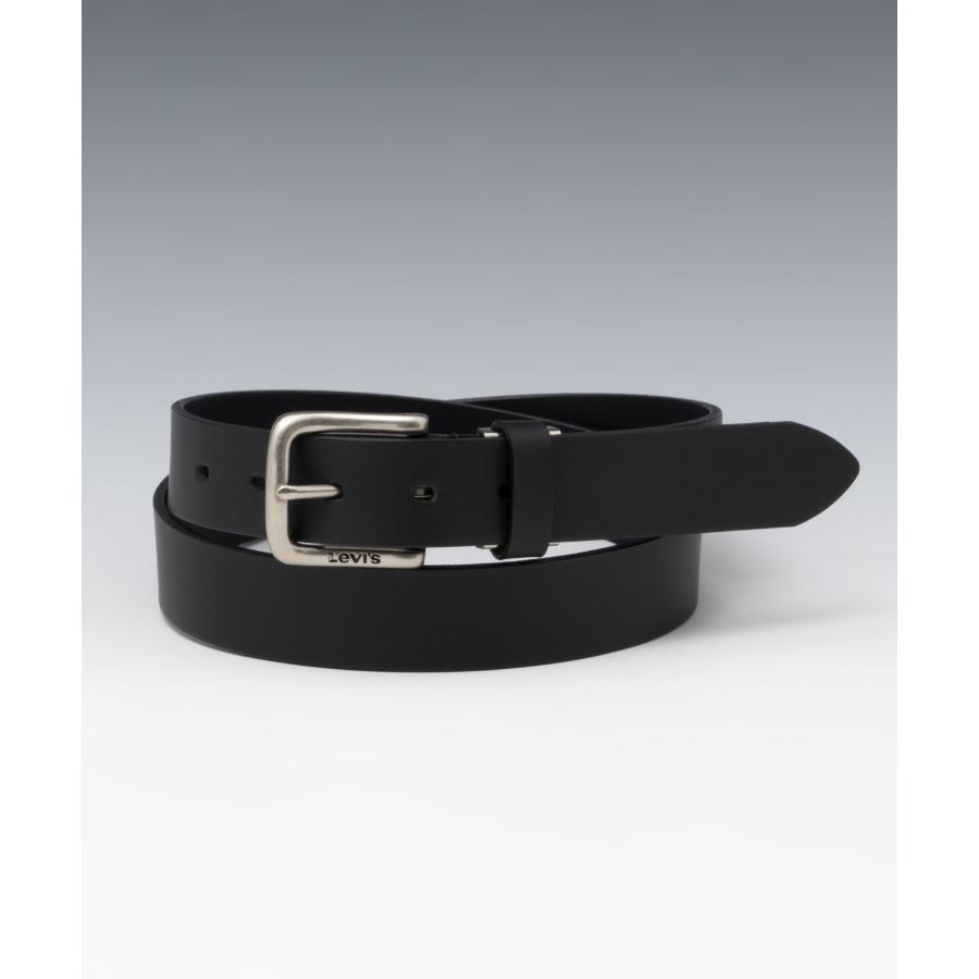 Levi's（リーバイス） ベルト メンズ レザー 牛革 床革 30mm幅 ベルト