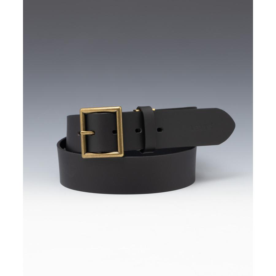 Levi's（リーバイス） ベルト メンズ レザー 牛革 床革 40mm幅 ベルト