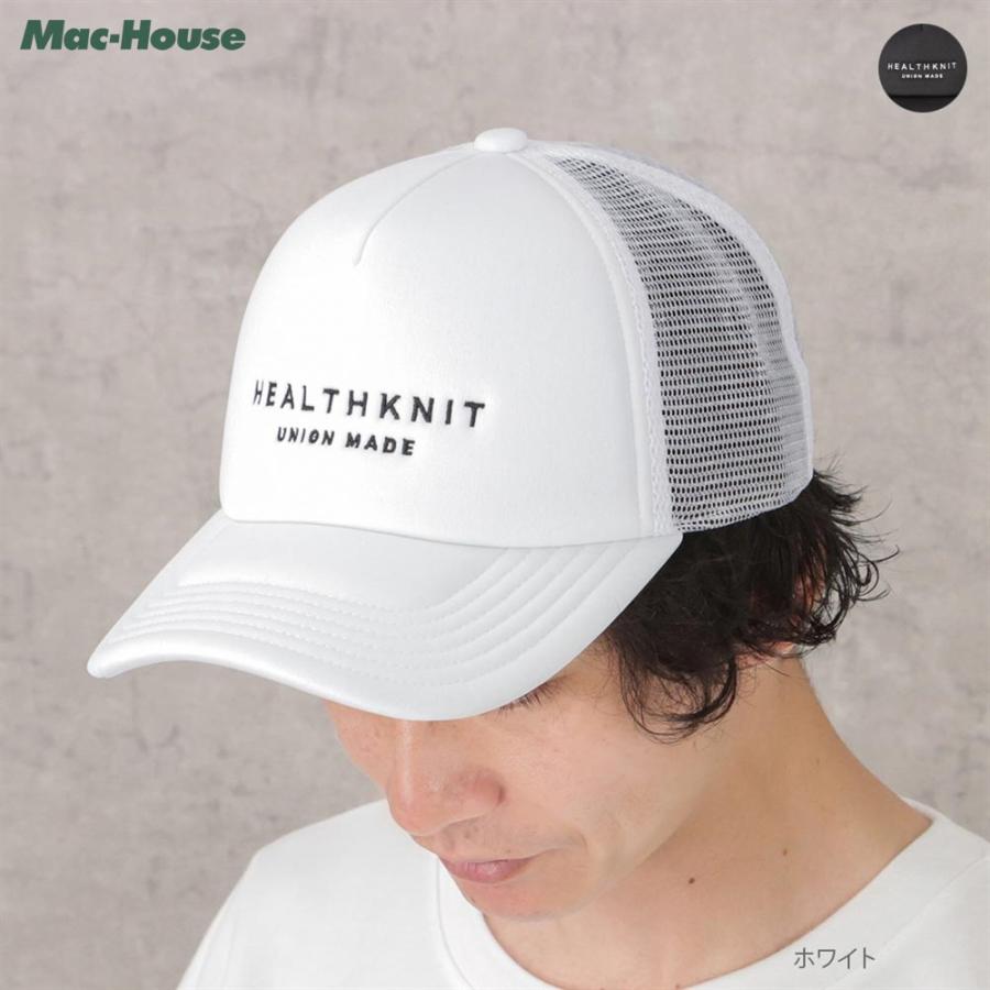 Healthknit（ヘルスニット） メッシュキャップ メンズ スナップバック