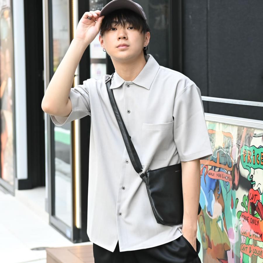 URBAN COLLECTION ショルダーバッグ メンズ 合皮 ソフトタッチ