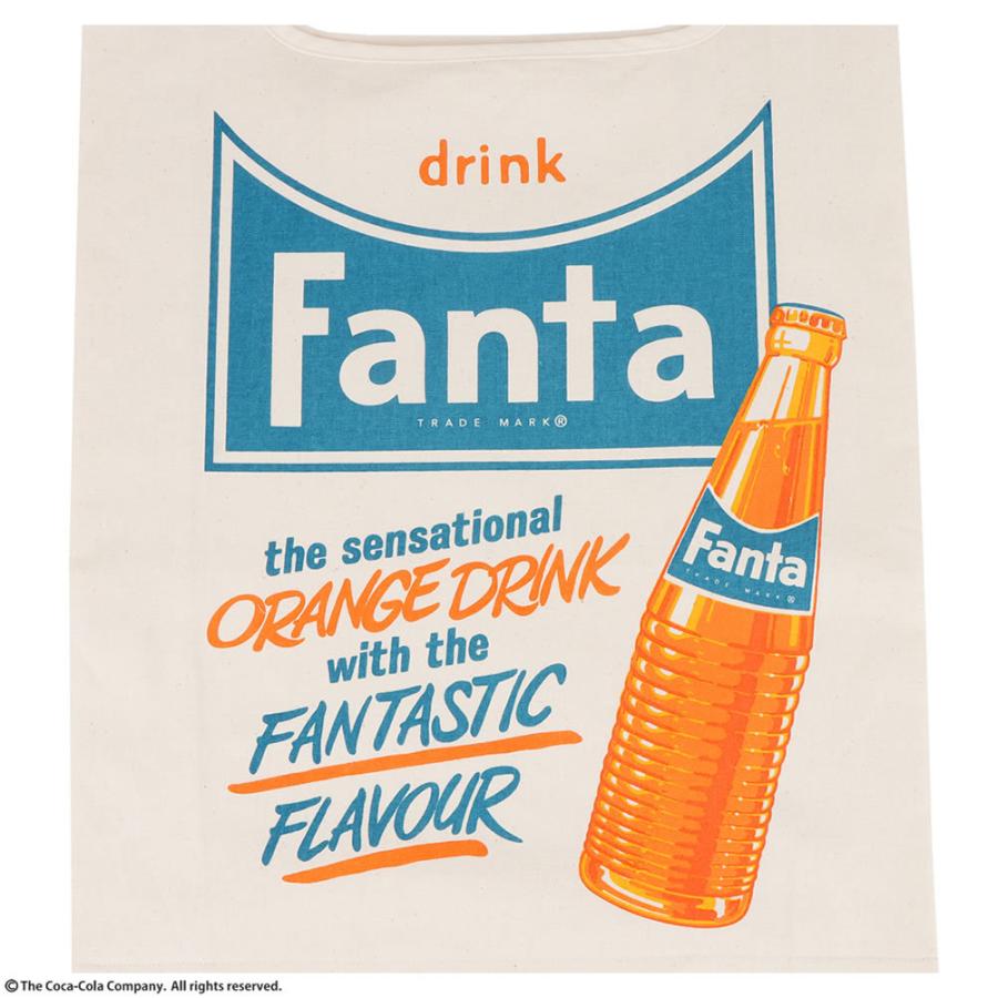 Fanta ファンタ マルシェバッグ トートバッグ 綿100% 内ポケット 