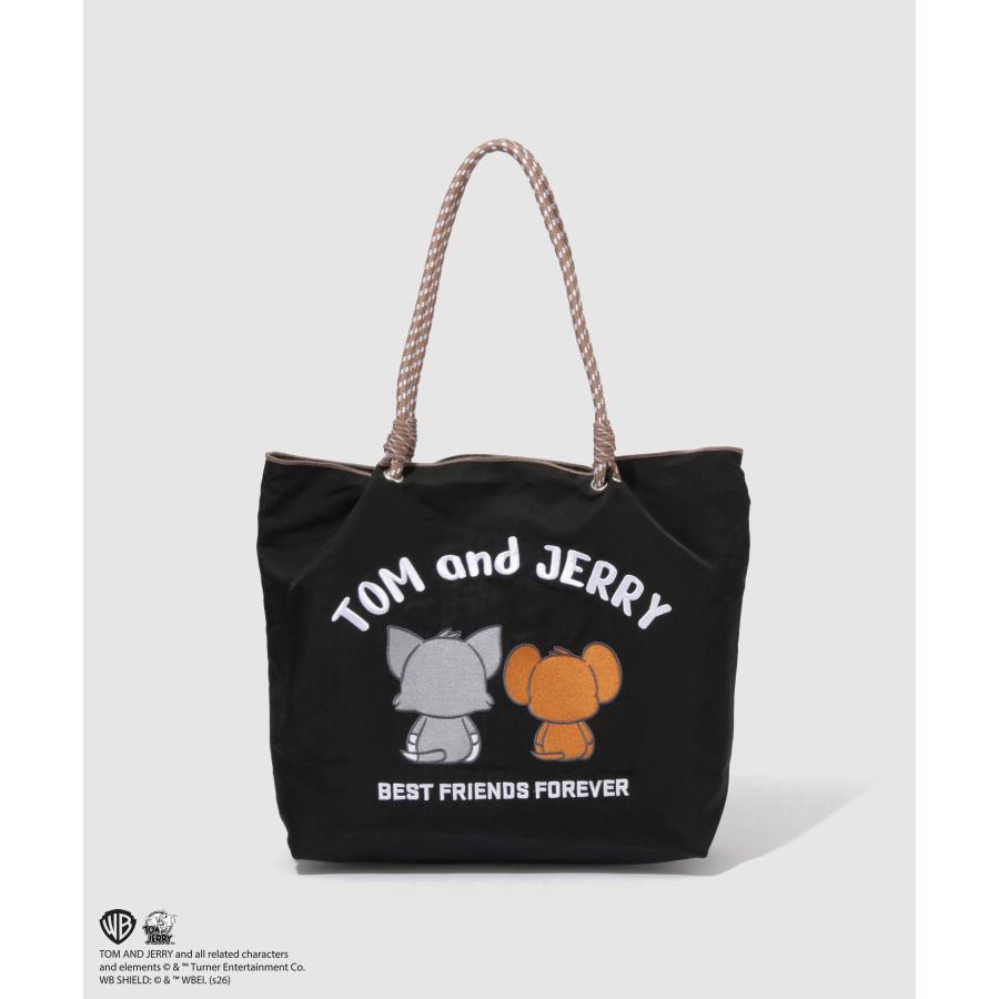 Tom and Jerry トムとジェリー トートバッグ ナイロンバッグ マチ付き