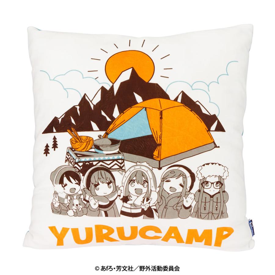 ゆるキャン△クッション、ラグマット PEN FIELD（ペンフィールド） Penfield×ゆるキャン△ クッション