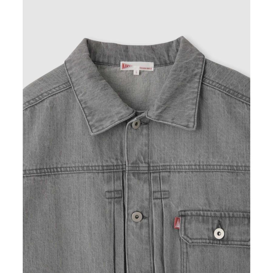 NAVY デニムジャケット レディース 綿100％ コットン 11オンス