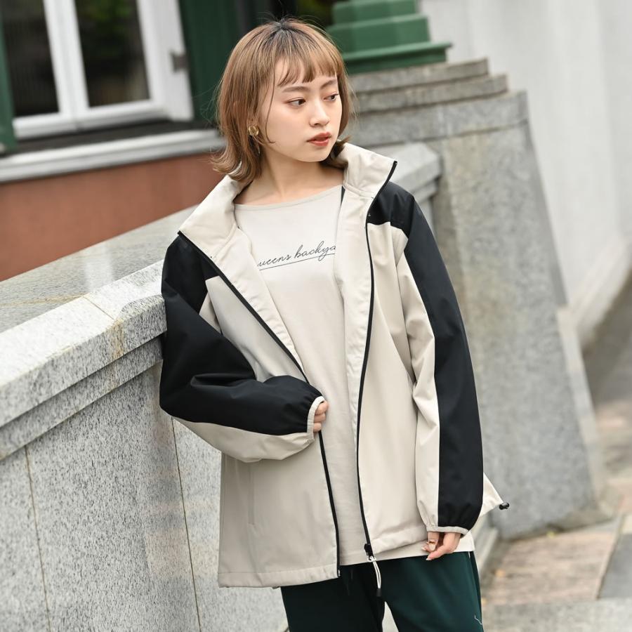 Converse コンバース マウンテンパーカー レディース ストレッチ 撥水 スタンドカラー 防風 フード収納 ジャケット アウター Mac House マックハウス 通販 Paypayモール