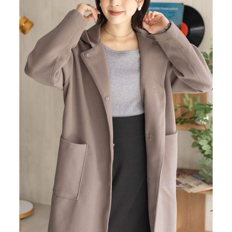 NAVY(ファッション) コート レディース ロングコート フード NAVY(ファッション) コート レディース ロングコート フード