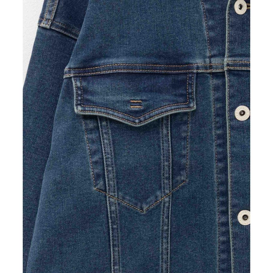 C17（シーセブンティーン） デニムジャケット レディース ストレッチ