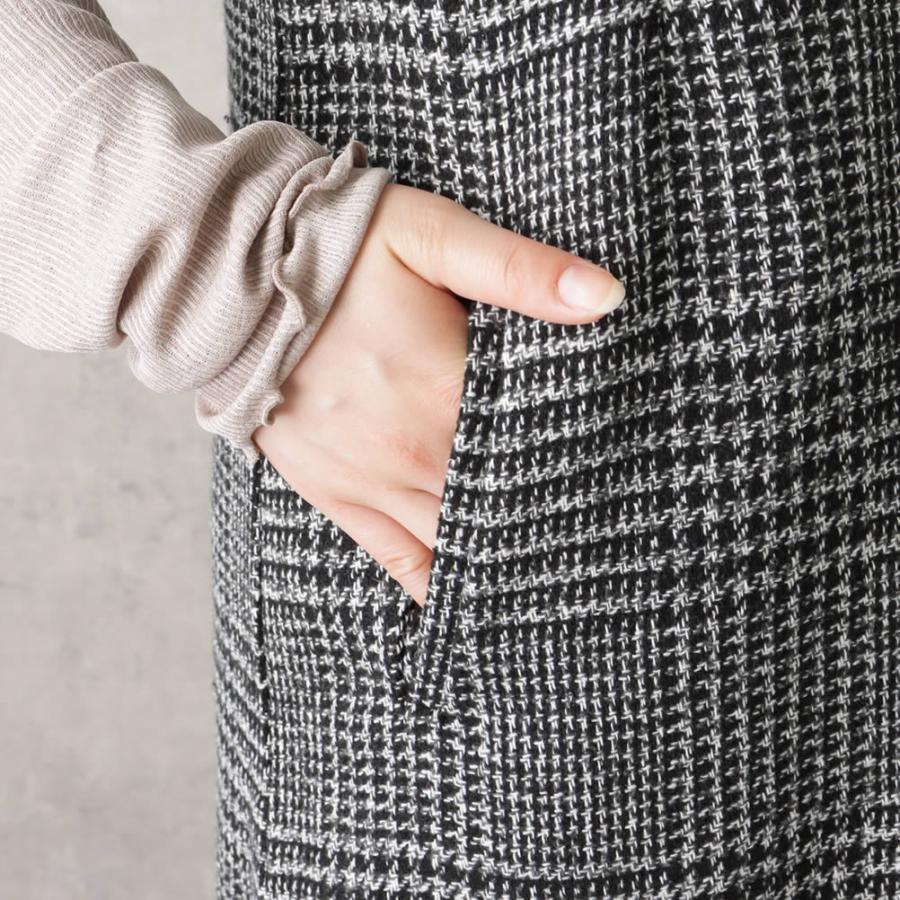 NAVY ベスト ジレ レディース ノースリーブ ロング丈 シングルボタン