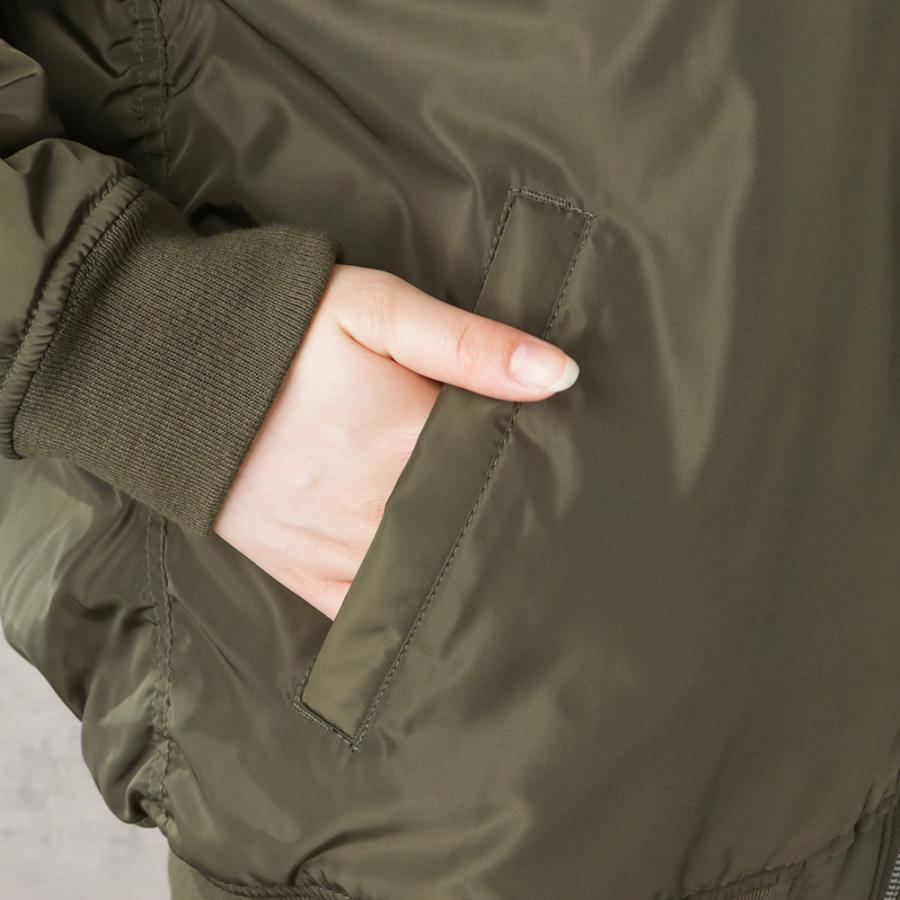 NAVY(ファッション) MA-1 フライトジャケット レディース 中綿 NAVY(ファッション) MA-1 フライトジャケット レディース 中綿