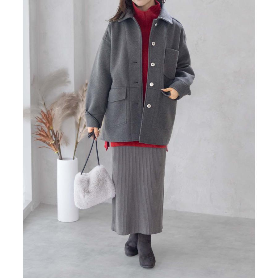 HusHusH（ハッシュアッシュ） コート レディース 裏地なし 軽量