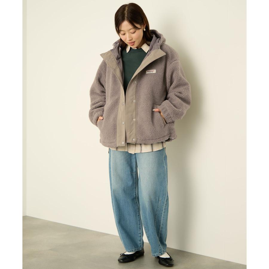 CONVERSE（コンバース） ボアジャケット レディース アウター フード