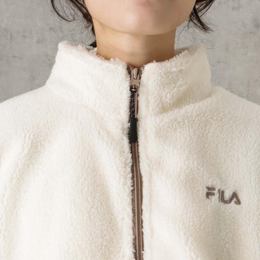 FILA フィラ ボアジャケット レディース ボアフリース 保温