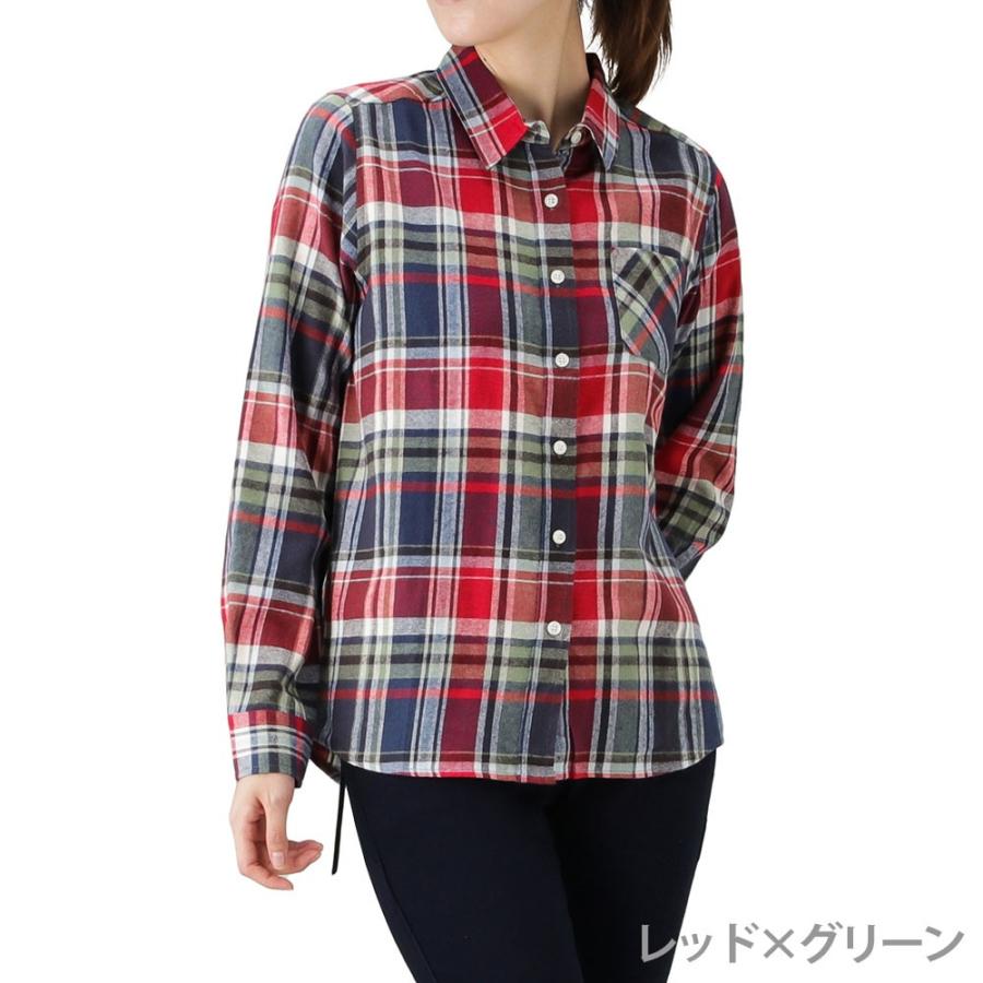 Navy ネイビー コットン フランネルシャツ レギュラーシャツ Ng195 Wf022 レディース Mac House マックハウス 通販 Paypayモール