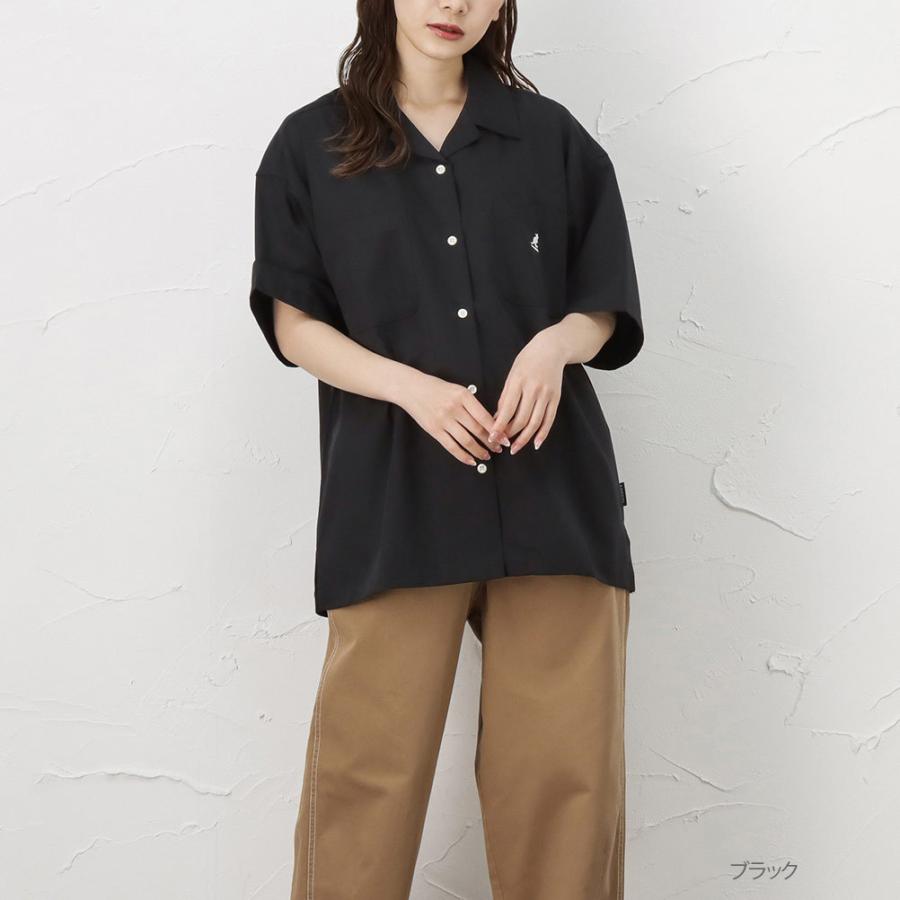 Kangol カンゴール オープンカラーシャツ 開襟シャツ レディース トップス Mac House マックハウス 通販 Yahoo ショッピング