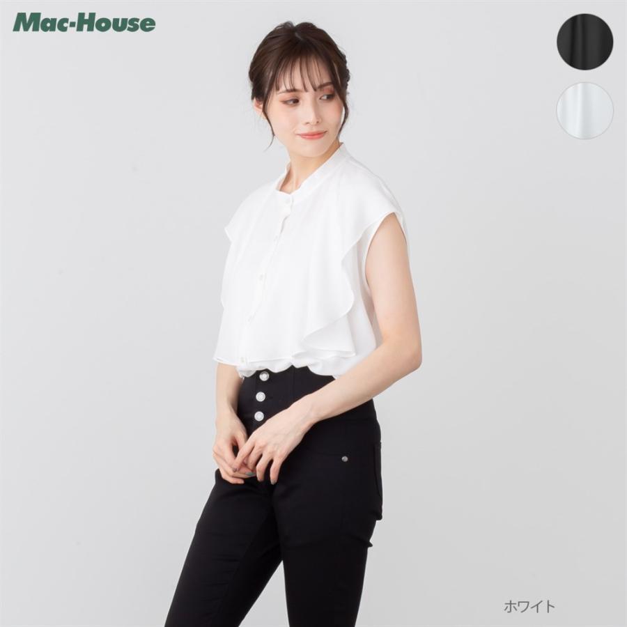 NAVY（ファッション） ブラウス ノースリーブ レディース 無地 