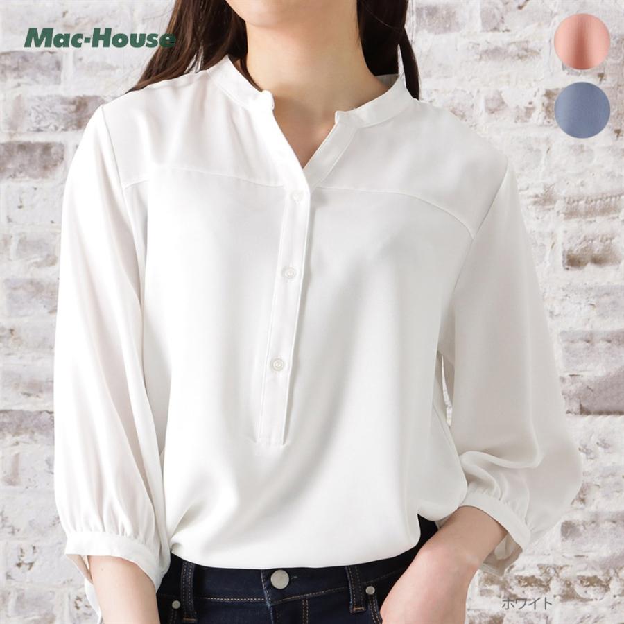 NAVY（ファッション） ブラウス 7分袖 レディース 速乾性 前後差