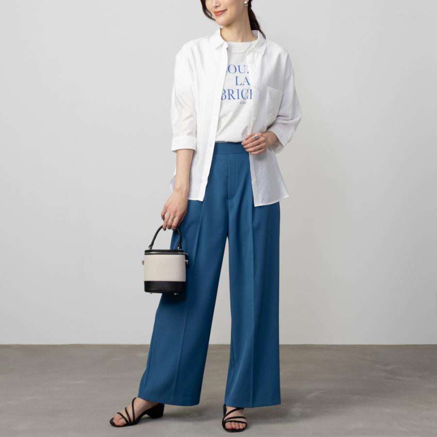 シャツ/ブラウス(長袖/七分) HOWDY sheer blouse. sheer blouse(IV) - HOWDY.