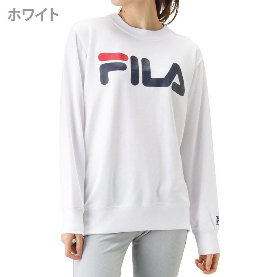 Fila フィラ ロゴプリントトレーナー Fl1646 レディース Mac House マックハウス 通販 Paypayモール