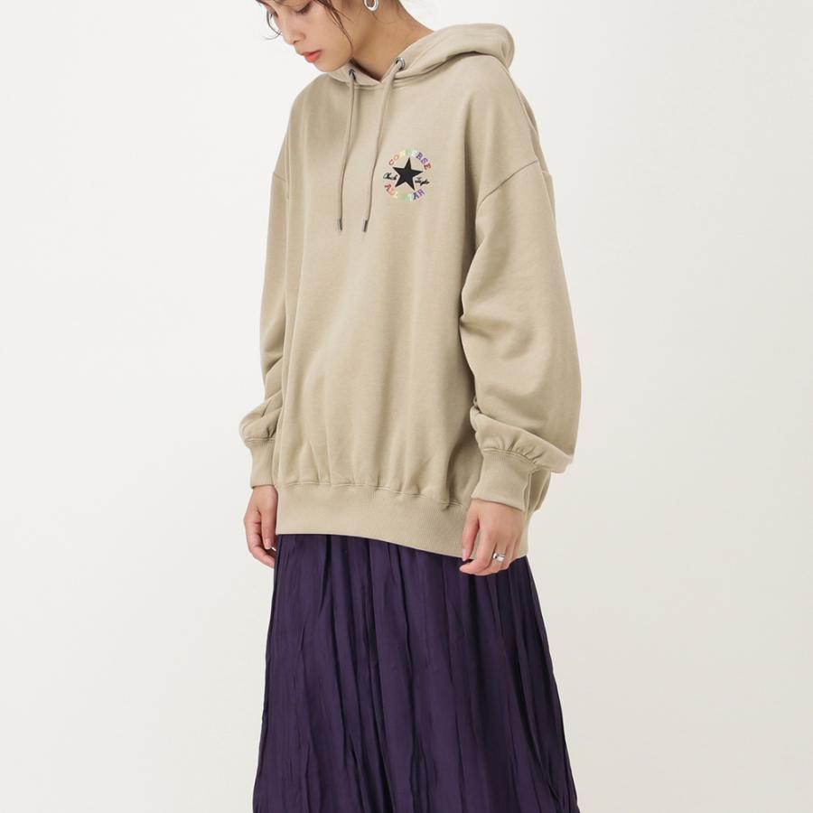 Converse コンバース パーカー 長袖 トレーナー プルオーバー レディース スウェット ブランドロゴ ポケット 裏パイル Mac House マックハウス 通販 Paypayモール