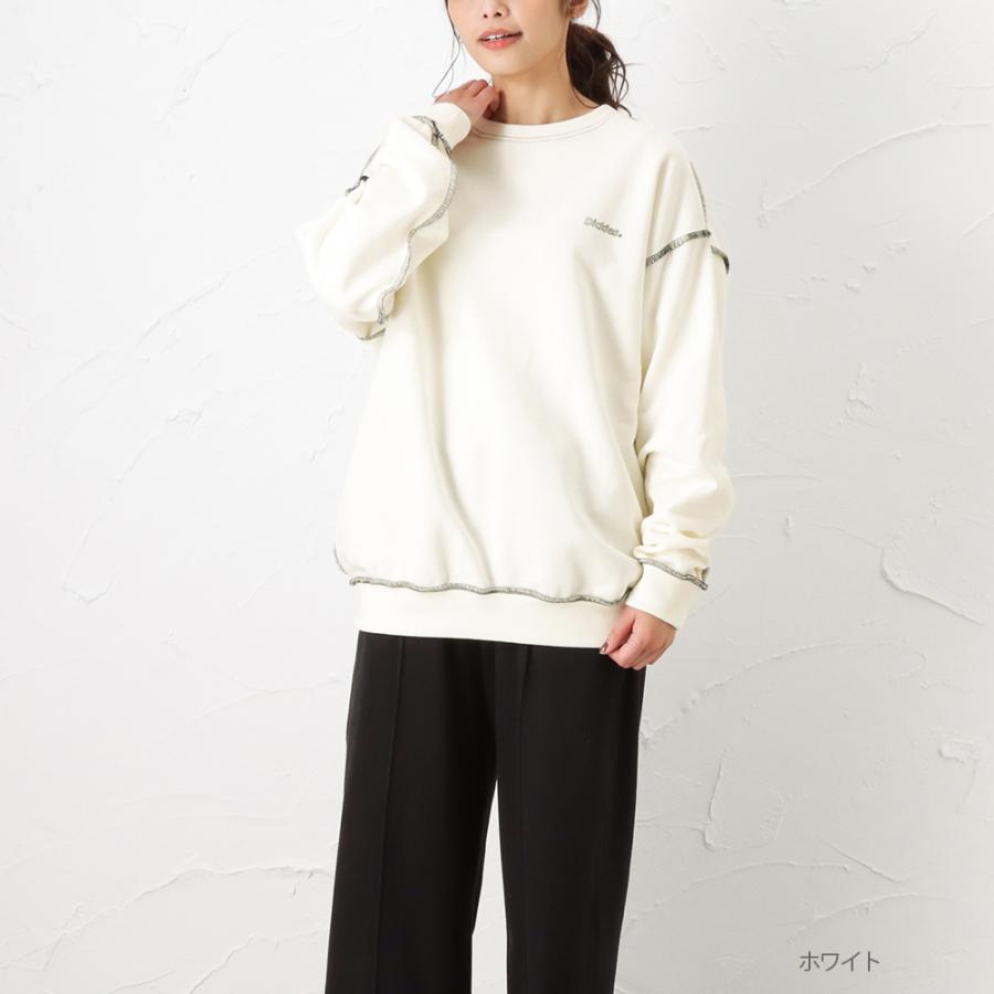 Dickies ディッキーズ トレーナー スウェット レディース 綿100 ロゴ プリント 裏毛 クルーネック トップス Mac House マックハウス 通販 Paypayモール