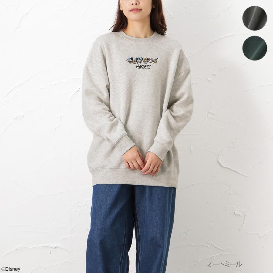 Disney ディズニー トレーナー スウェット レディース 裏起毛 長袖 プルオーバー ゆったり トップス Mac House マックハウス 通販 Yahoo ショッピング