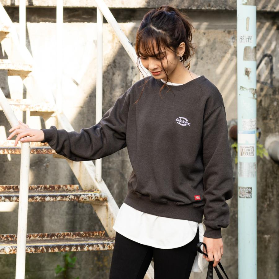 Dickies ディッキーズ トレーナー レディース 無地 袖口リブ 通気性 長袖 プルオーバー ブランドロゴ 刺繍 スウェット ブランド 人気 トップス Mac House マックハウス 通販 Yahoo ショッピング