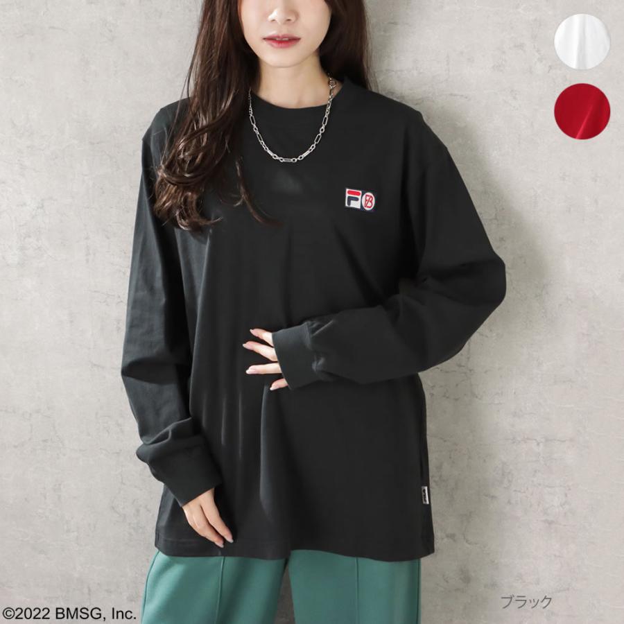 FILA（フィラ） FILA×BE:FIRST ビーファースト 長袖Tシャツ レディース