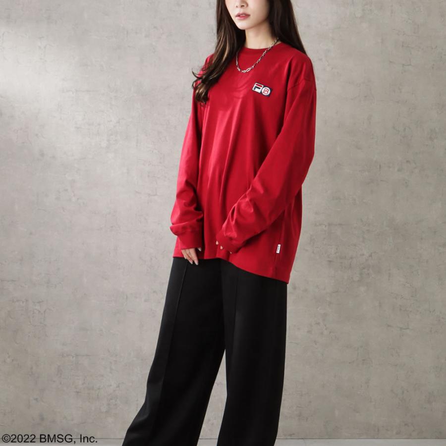 FILA（フィラ） FILA×BE:FIRST ビーファースト 長袖Tシャツ レディース