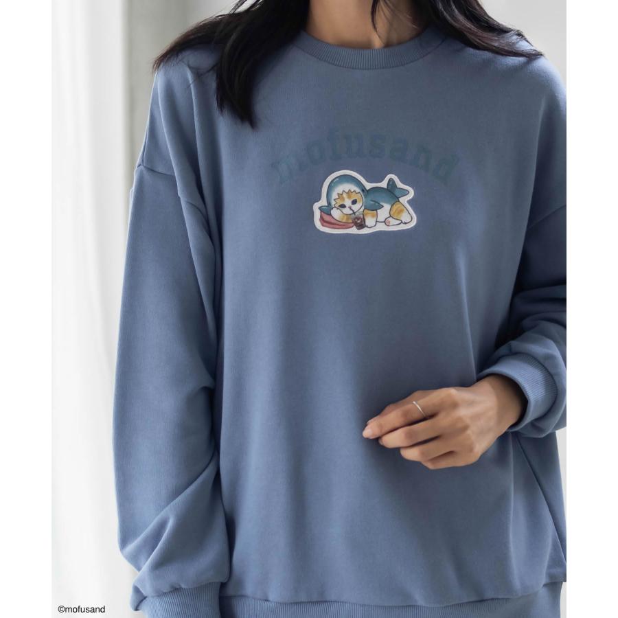 mofusand 猫 ハムスター 裏起毛 トレーナー mofusand 猫 ハムスター 裏起毛 トレーナー mofusand 猫