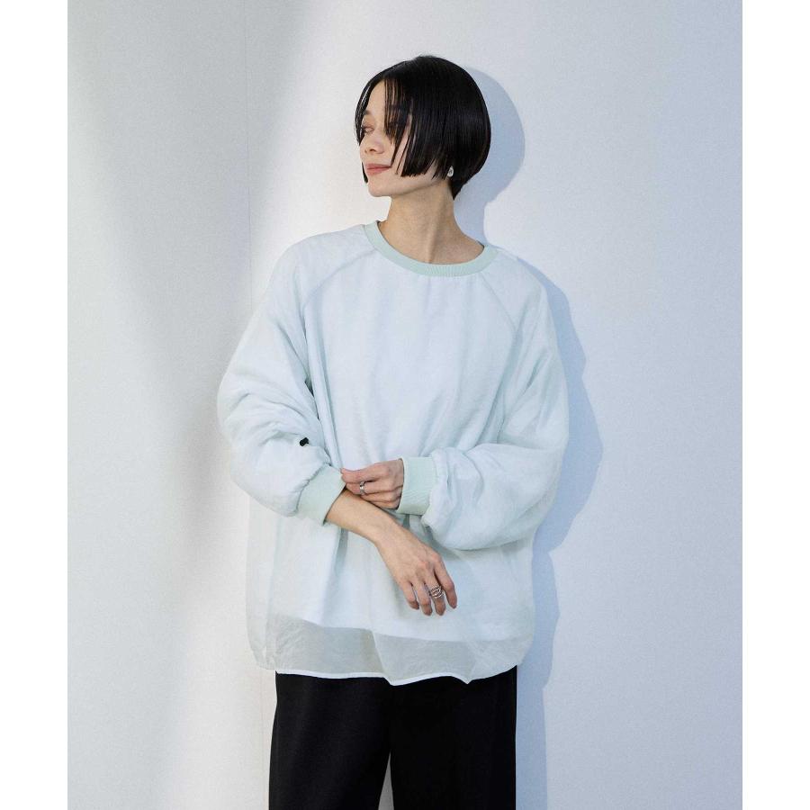milli de l'air ミリデラール Tシャツ ロンT レディース 長袖 シアー